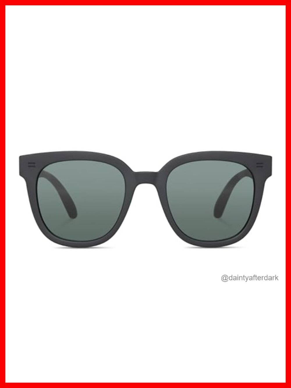 Round Polarized Sunglasses with UV Protection Case Included